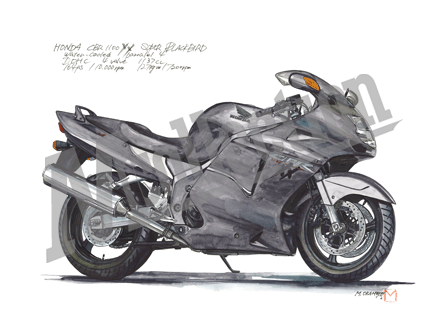 ホンダ CBR1100 XX Super BlackBird ［CBR1100 ダブルエックス スーパー ブラックバード］