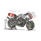 No.203025 ： GSX1100 KATANA ［GSX1100 カタナ］ スズキ