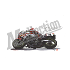 No.204008 ： FZ750 ヤマハ