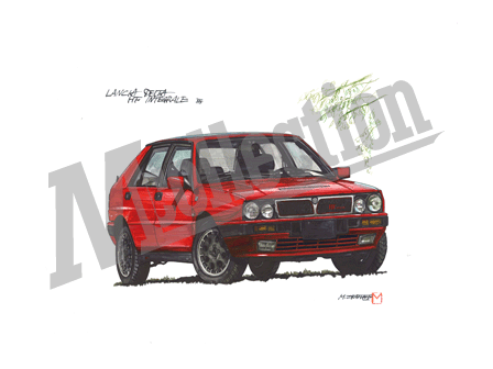 ランチア DELTA HF INTEGRALE ［デルタ HF インテグラーレ］