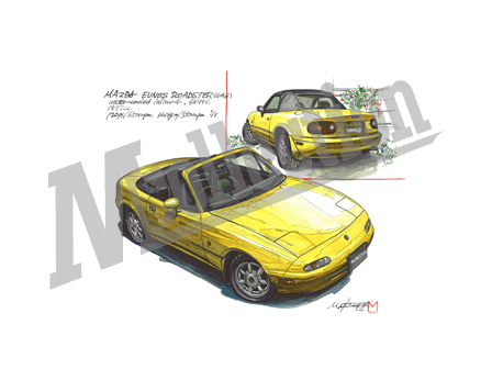 マツダ EUNOS ROADSTER（NA6） ［ユーノスロードスター NA6］