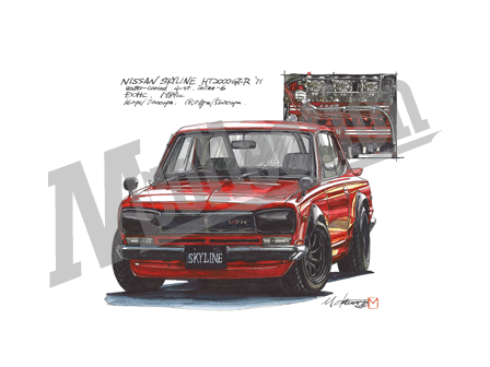 ニッサン SKYLINE HT2000 GT-R ［スカイライン HT2000 GT-R］