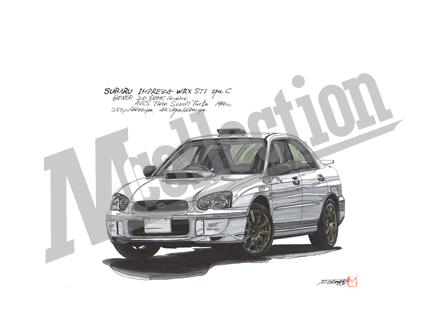 スバル IMPREZA WRC STI spec C ［インプレッサ WRC STI スペックC］